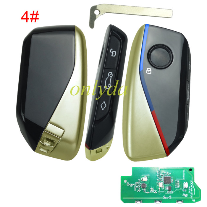 Lonsdor BM3S-02 BM3S BMW U Chassis BCP Smart Key with Shell, pls choose button type