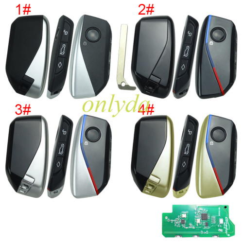 Lonsdor BM3S-02 BM3S BMW U Chassis BCP Smart Key with Shell, pls choose button type