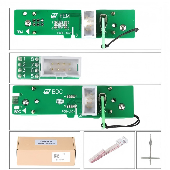 Newest YANHUA BMW FEM/BDC Clip Adapter No Soldering for Yanhua ACDP, CGDI, VVDI, Autel, X431