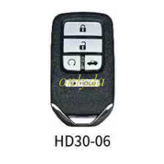 Lonsdor HD30  series universal remote key  for Honda, pls choose button