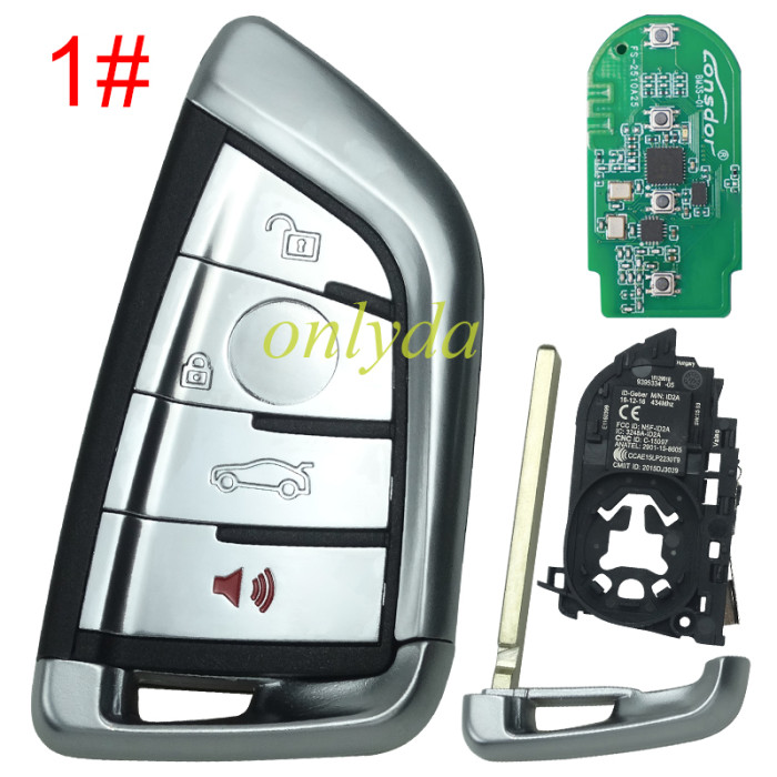 Lonsdor BM3S-01 BM3S Smart Key with Key Shell for BMW G Chassis BDC2 BDC3 pls choose button