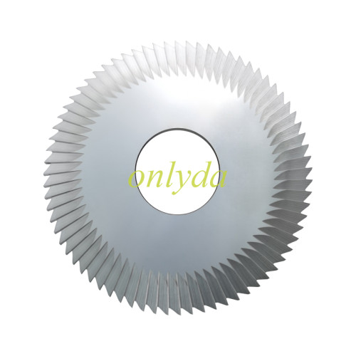 P-758，Raise cutting wheel Tungsten Steel Three-Flute Slitting Saw Milling Cutter，specifications φ70x1.3xφ22