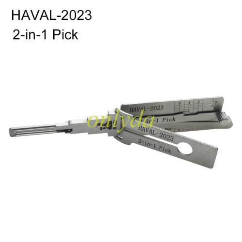 HAVAL-2023 lishi 2 in 1 decode and lockpick for New Haval H6 F7 F7X VV5 VV