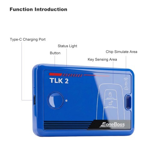 EONEBOSS TLK2 Locked Key Reuse Tool for Toyota/Lexus 4A-AA BA Keys