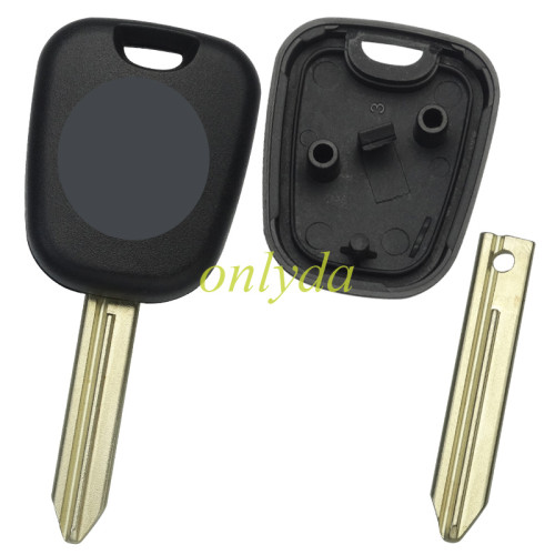 For  Peugeot  transponder key shell with Peugeot lion badge, blade SX9