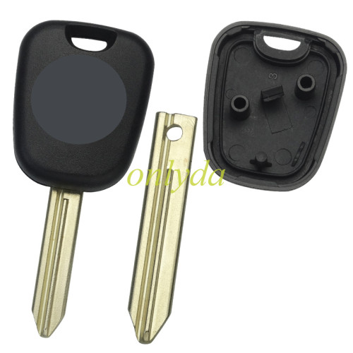 For  Citroen  transponder key shell with Citroen printed badge, blade SX9
