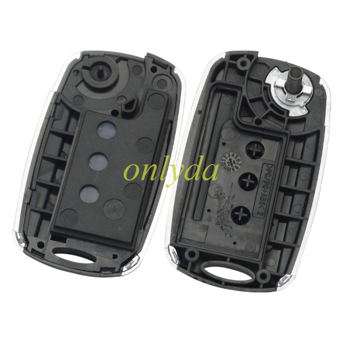 Original Dongfeng Fengon 560 Glory 560 key cover 3 button Keyless remote key blank with badge
