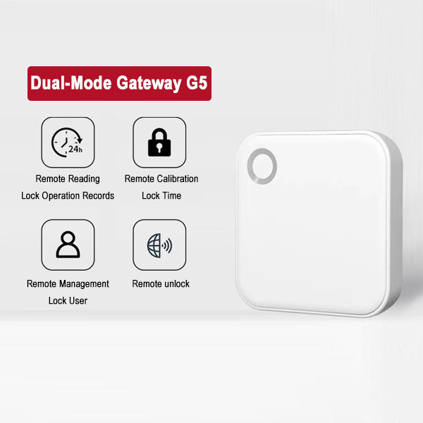 G5 Tongtong Lock 5G dual-mode gateway smart lock remote setting good housekeeper APP technology hero ttlock