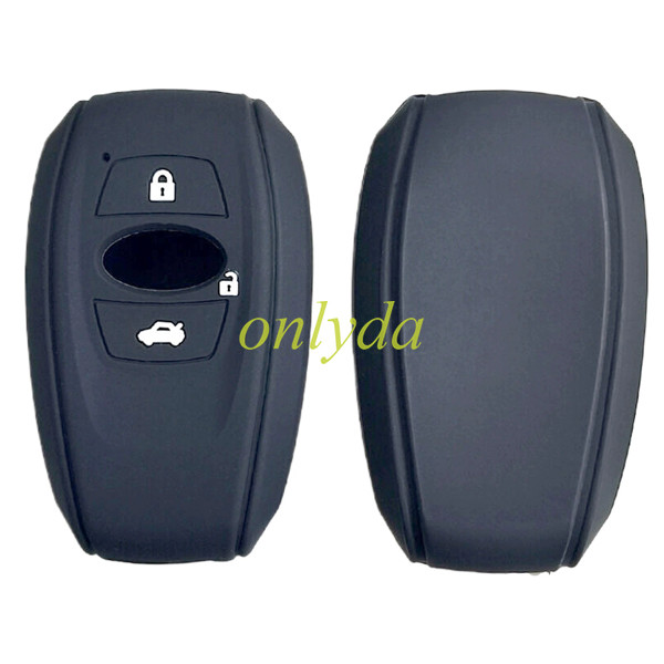Subaru 3 button silicon case (black,blue ,red. Please choose the color)