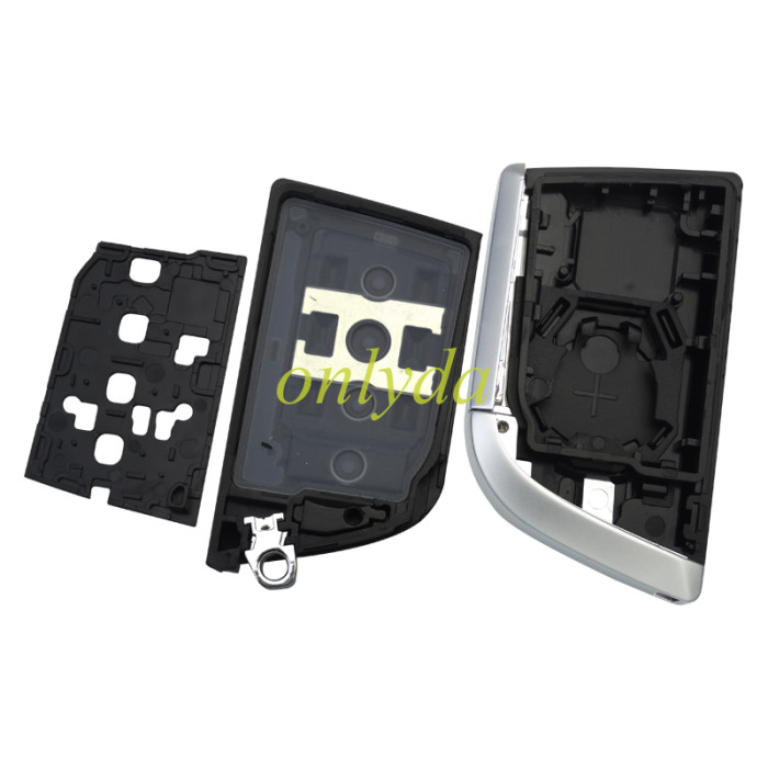 Acura 3+1button remote Key Shell with blade with logo