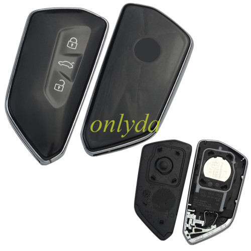 VW original 3 button remote key with 434mhz   MQB49  5D  CMIIT 5HG959753 / 5HG 959 753  2020 Smart Key Remote Model: FS19  P/N: 5HG 959 753  ID:2019DJ4845  FCCID:NBGFS19 01S Model:FS19  ANATEL:01812-19-05364