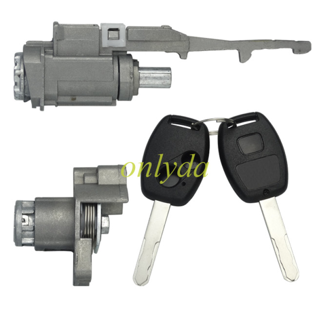 Honda Odyssey Ignition Lock Assembly 06351-TE0-A11I With 2 Remote Key Shells