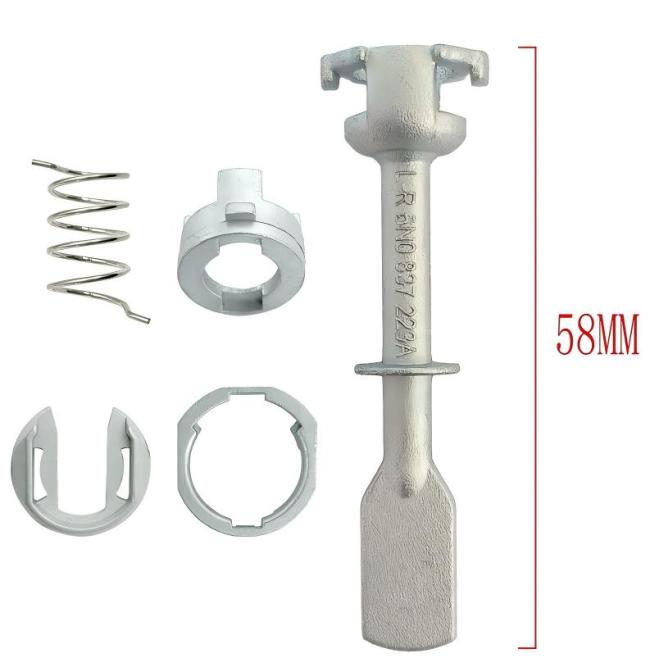 For vw POLO 6N1-6N2 1994-2001  Left Right Repair Tool Car Door Lock Core Repair Kit 6N0837223A,Rod length 58mm