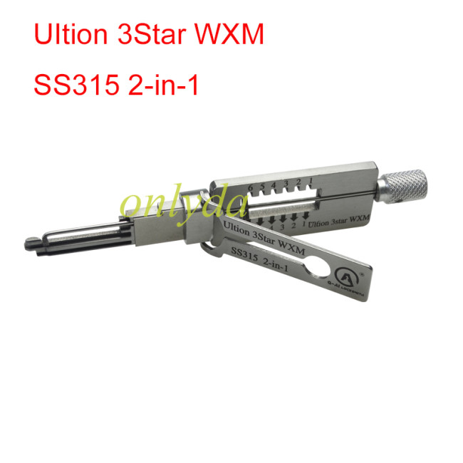 Ultion 3Star WXM SS315 2-in-1 Pick
