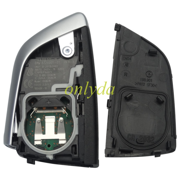 NEW ORIGINAL BMW F serie 3+1Buttons  CHIP:PCF7953P ID49  CMIIT ID:2013DJ5983 FCC ID:NBG-IDGNG1M 434MHZ for  For X3 2022 car with high verson model