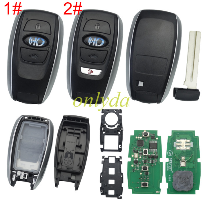 KEYDIY TIB67-3/TIB67-4 universal smart key for Subaru