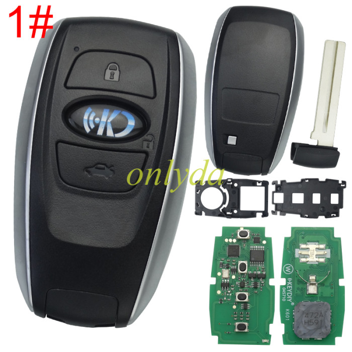KEYDIY TIB67-3/TIB67-4 universal smart key for Subaru