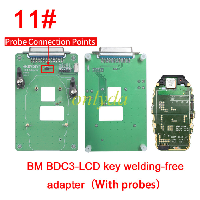 [Individual one piece] Keydiy WELDING-FREE ADAPTER It is mainly used for 5C/5D, BDC2, BDC3, Porsche 5D,Audi 5D It does not only support KD-X4,KD-MAX,but also support other devices