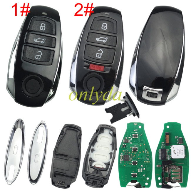 For VW Touareg keyless 2011-2017 Smart Remote Key 3Button / 3+1 Buttons remote key with 315MHZ PCF7953A / PCF7945A HITAG 2