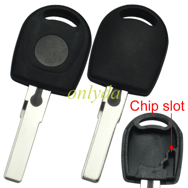 Free shipping from HK,10pcs/lot for VW Transponder key blank