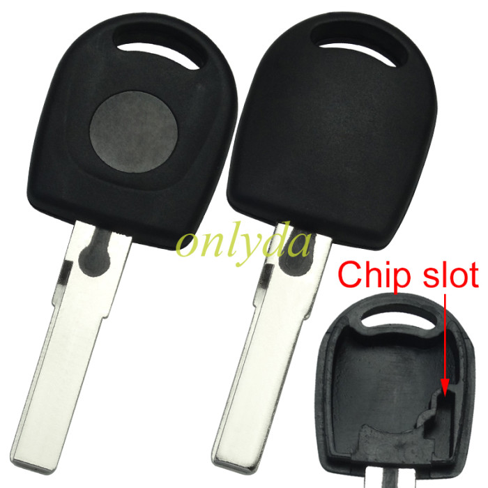 Free shipping from HK,10pcs/lot for VW Transponder key blank