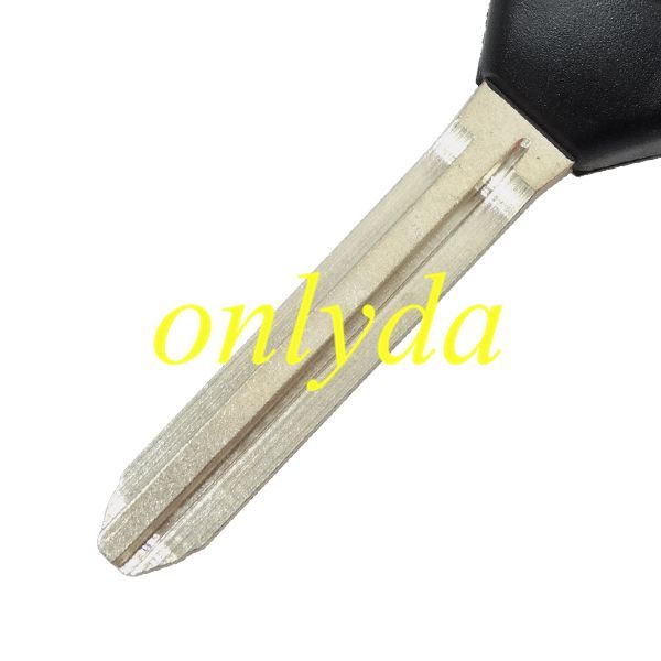 Free shipping from HK,10pcs/lot for Toyota 2 button Remote key blank with  TOY43 blade without badge