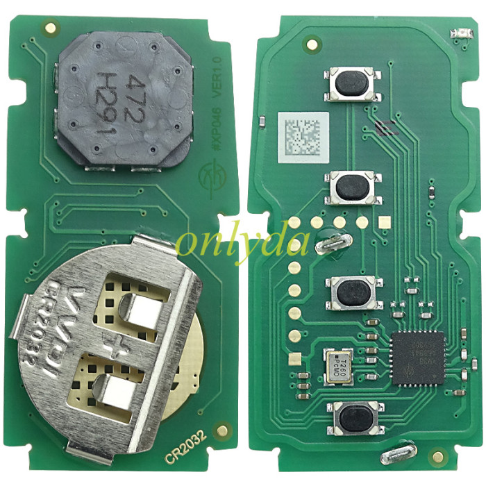 Free shipping from HK, 5pcs/lot Xhorse XSTO01EN TOY.T for Toyota XM38 Smart Key 5pcs/lot