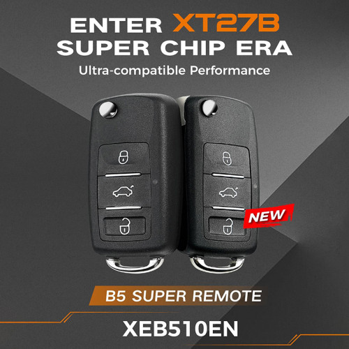 Free shipping from HK, 5pcs/lot Xhorse XEB510EN with XT27B super chip  with MQB48/MQB49 funcation