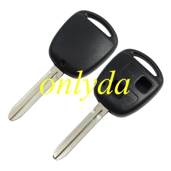 Free shipping from HK,10pcs/lot for Toyota 2-Button Remote key blank without -Toy43-SH2
