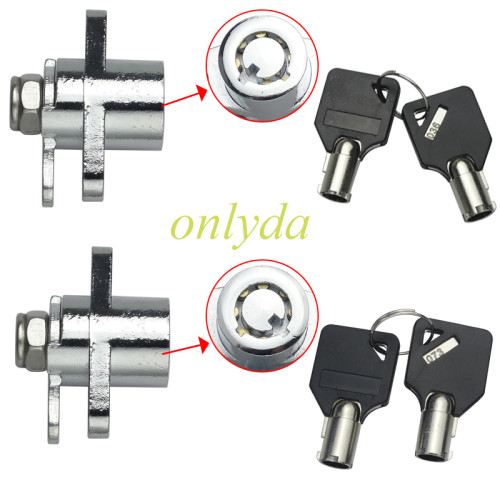Fit for Harley-Davidson Electra Glide & Road King - Modified Side Case Lock Cylinder Set, Saddlebag Locks, Motorcycle Accessories, for 1993-2013 Models