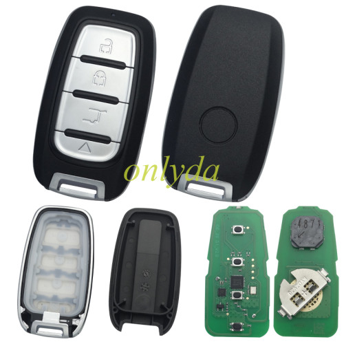 KYDZ universal remote key 4+1 button for Chrysler style