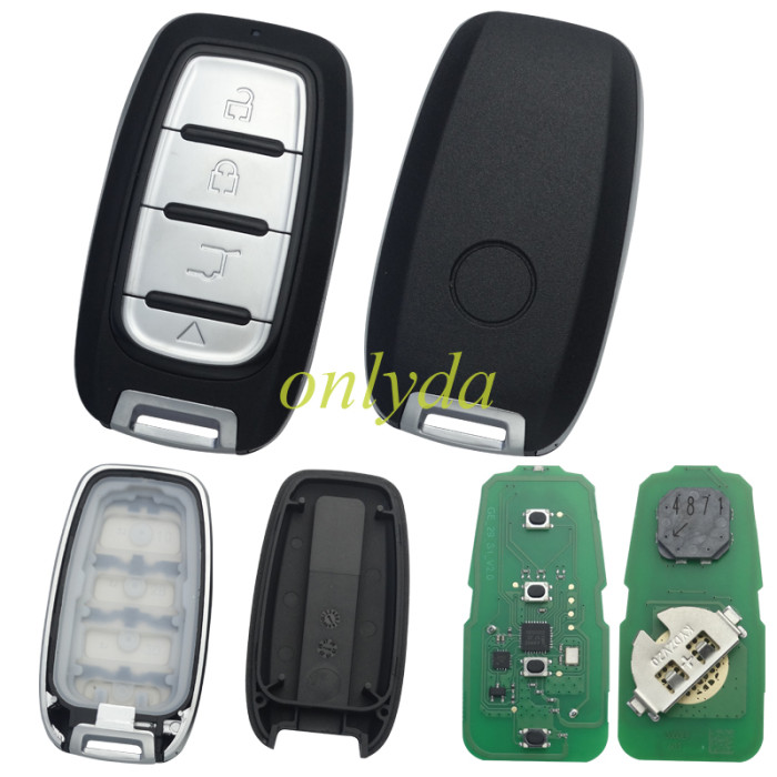 KYDZ universal remote key 4+1 button for Chrysler style