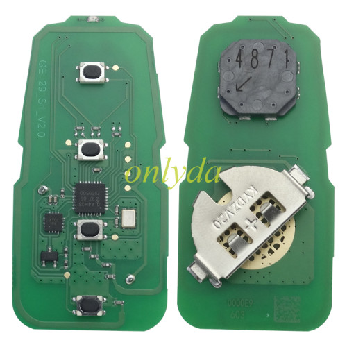 KYDZ universal remote key 4+1 button for Chrysler style