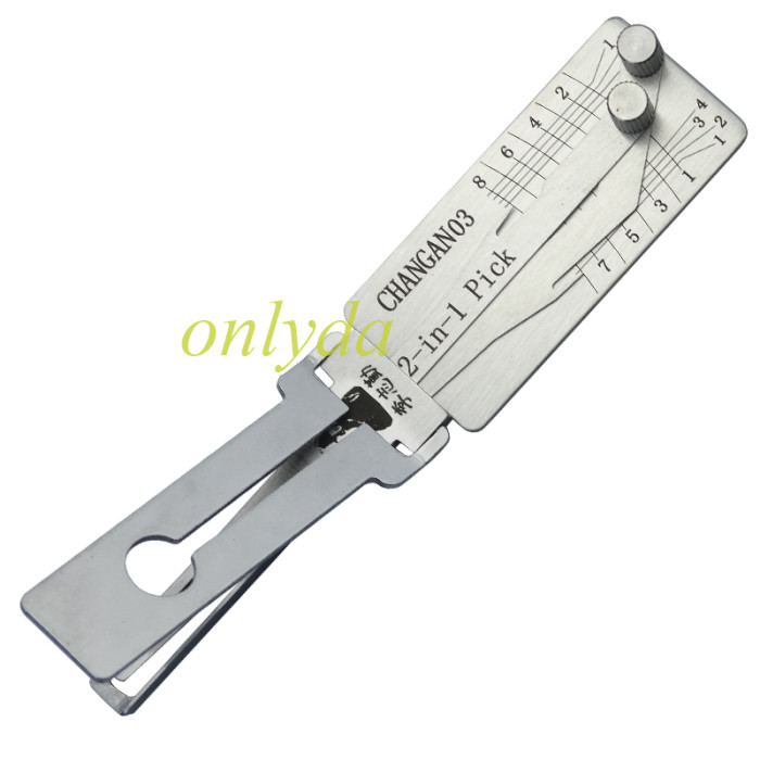 CHANGAN03 lishi 2 in 1 decode and lockpick CHANGAN Deepal S05 S09 SL03 SO7
