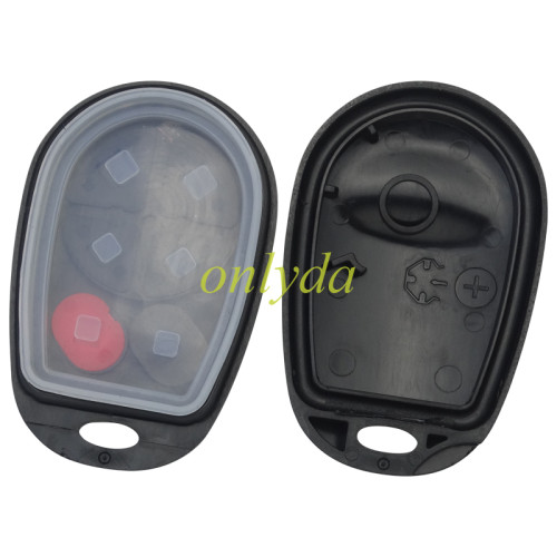 For Toyota  remote key shell with original Toyota badge， pls choose button model