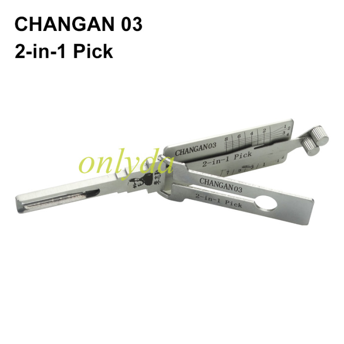 CHANGAN03 lishi 2 in 1 decode and lockpick CHANGAN Deepal S05 S09 SL03 SO7