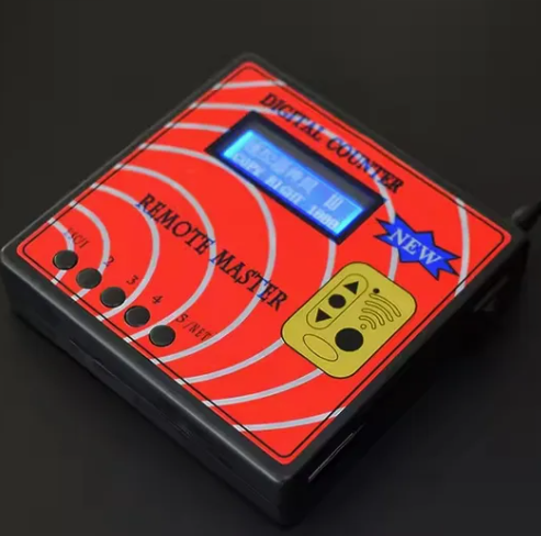 Digital Counter Remote Master, Frequency Display, Remote Control Copy, Regenerate RF Copy Auto Tool， Supported types: Fixed code, learning code, and part of rolling codes.