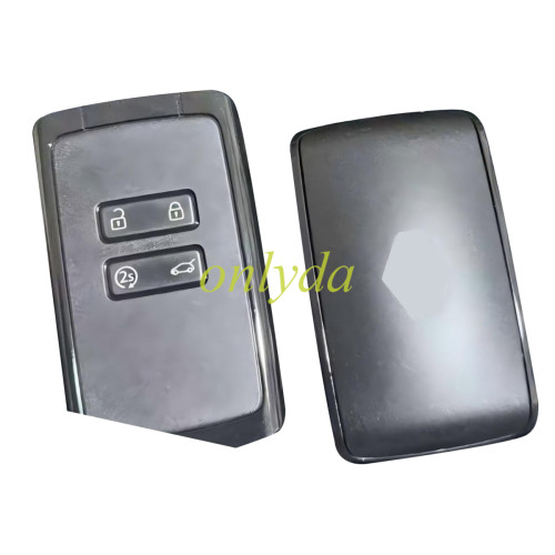 For Renault ​original Keyless Smart Card Key 4 Buttons 433MHz  HITAG AES NCF29A1M ID4A  ​  CAPTUR 2018-2023 CLIO 2018-2023 ESPACE 2018-2023 MEGANE 2018-2023 ZOE 2018-2023   FCC ID: KR5IK4CH-01   OEM Part Number: 285E74878R
