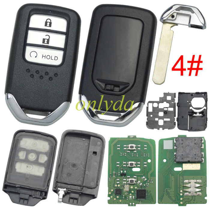 KYDZ Honda Type Universal Smart Remote – Keyless – ZN06