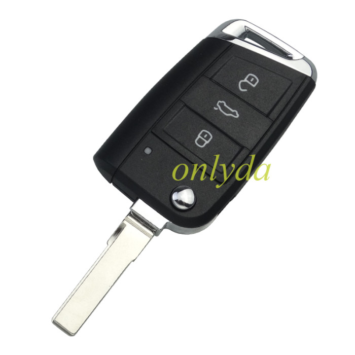 KYDZ VW MQB Type 3Btn Universal Flip Remote – ZN04