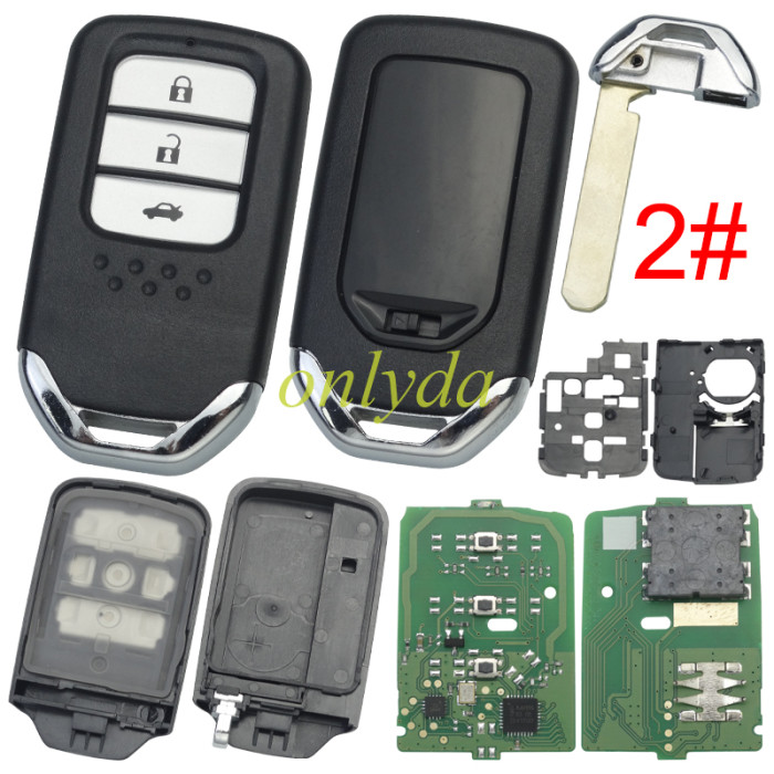 KYDZ Honda Type Universal Smart Remote – Keyless – ZN06