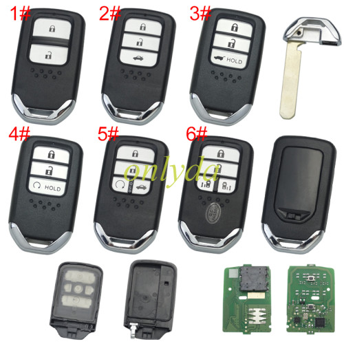 KYDZ Honda Type Universal Smart Remote – Keyless – ZN06