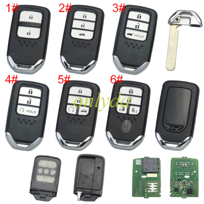 KYDZ Honda Type Universal Smart Remote – Keyless – ZN06