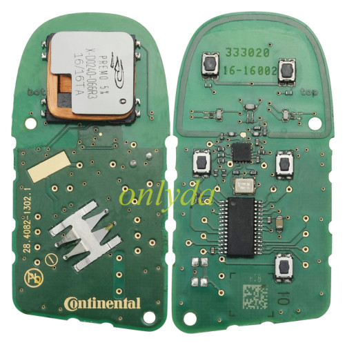 For Jeep 3+1/4+1 button original remote key 434MHZ with 7945chip, Pls choose button