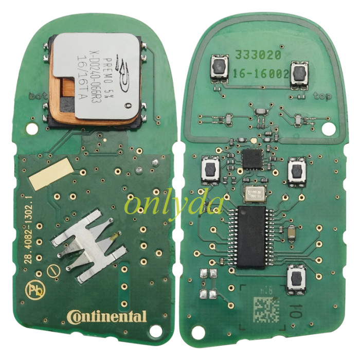 For Jeep 3+1/4+1 button original remote key 434MHZ with 7945chip, Pls choose button