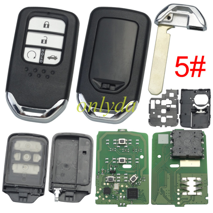 KYDZ Honda Type Universal Smart Remote – Keyless – ZN06