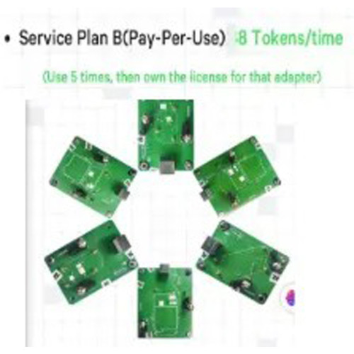 [UToken ] for KYDZ BMW 6 Wireless Adapter ●Service Plan B(Pay-Per-Use) 8  USD/time (after Use 5 times, then own the license for that adapter, no need pay extra Utoken) 1UToken=1USD (Pls attention, UToken is only for the dapter usage licence, cannot do calculation such as MQB/MLB)