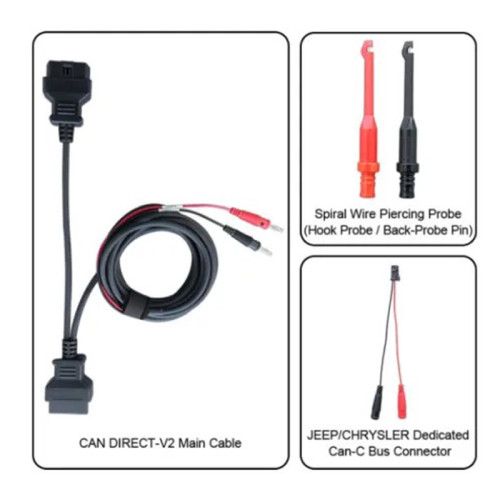 OBDSTAR CAN DIRECT-V2 Supports Proximity Key Programming, Cluster Calibration, Automotive Repair, CAN Frame Acquisition and other functions