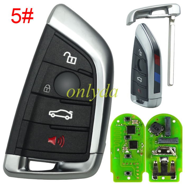 Xhorse XSBMK1EN BM Knife Style  Universal Smart key，support the full range of BMW F/G chassis