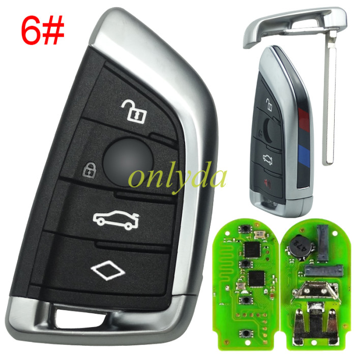 Xhorse XSBMK1EN BM Knife Style  Universal Smart key，support the full range of BMW F/G chassis